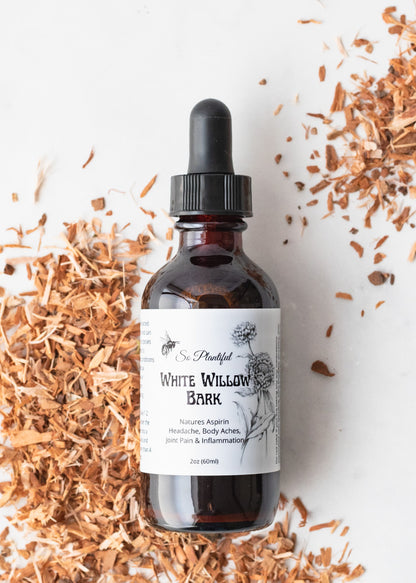 White Willow Bark -  Natures Aspirin, Headache, Body Aches, Joint Pain & Inflammation, fever