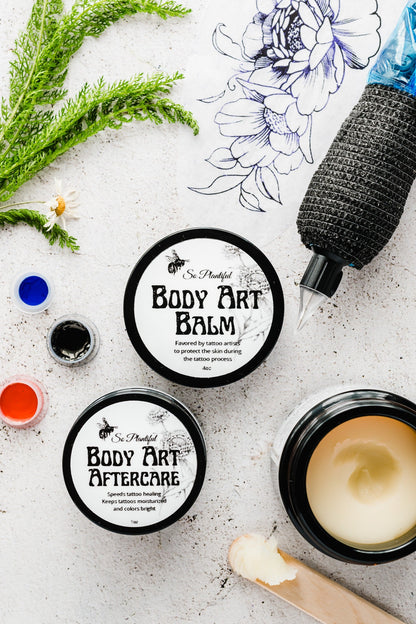 Body Art Aftercare Tattoo Healing 