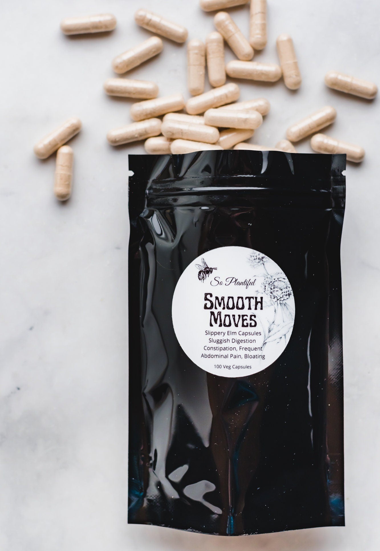 Smooth Moves - Slippery Elm Bark, IBS, Colitis, GERD, Crohn's, Abdominal Conditions